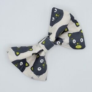 Handmade over the collar dog bow tie medium/large